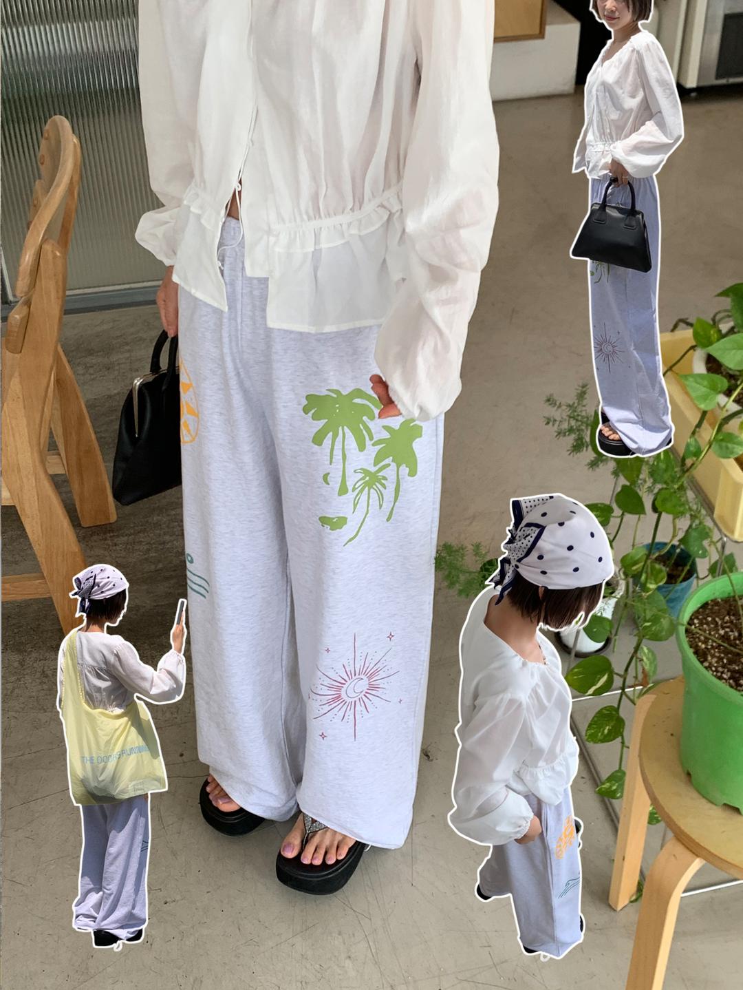 paloma 2way pants (2color)