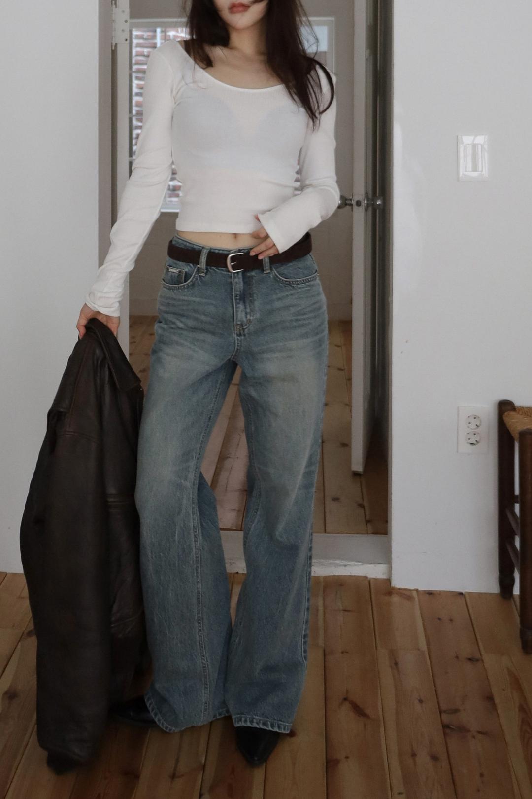 Verdant Flare Jean