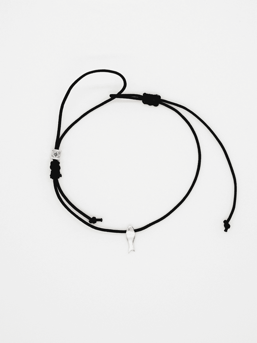 Black Mini Fish Bracelet