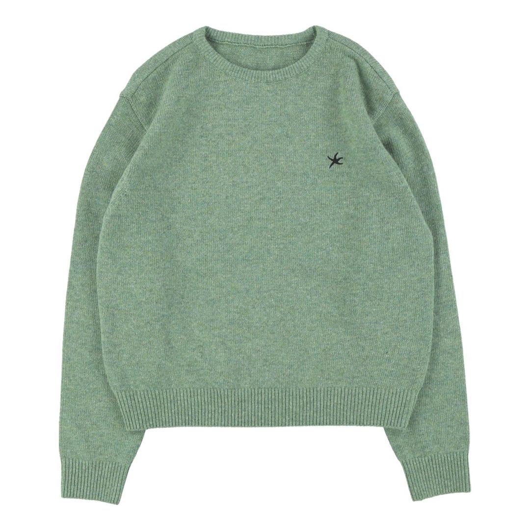 TCM starfish mini logo knit (light green) (9/13 예약배송)