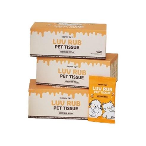 세븐펫 반려동물 럽럽 휴대용 펫티슈 - 위생/미용용품 | 쿠팡
