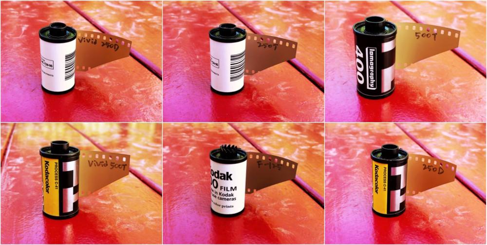 [영화용 필름] 후지 이터나 외 코닥 비전3 11종