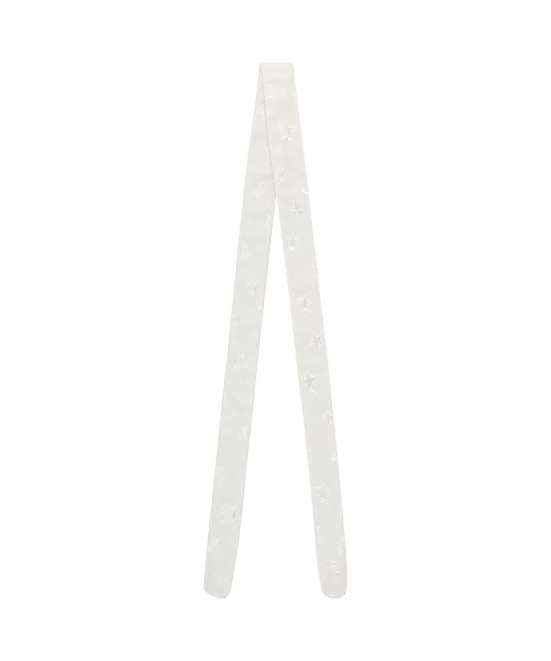 STAR SCARF WHITE