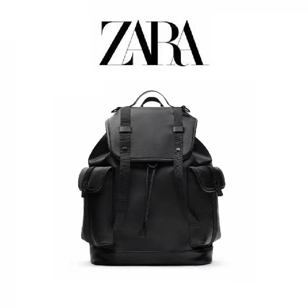 자라 남성 가방 여행 캠핑 레더 백팩 블랙 브라운 2종