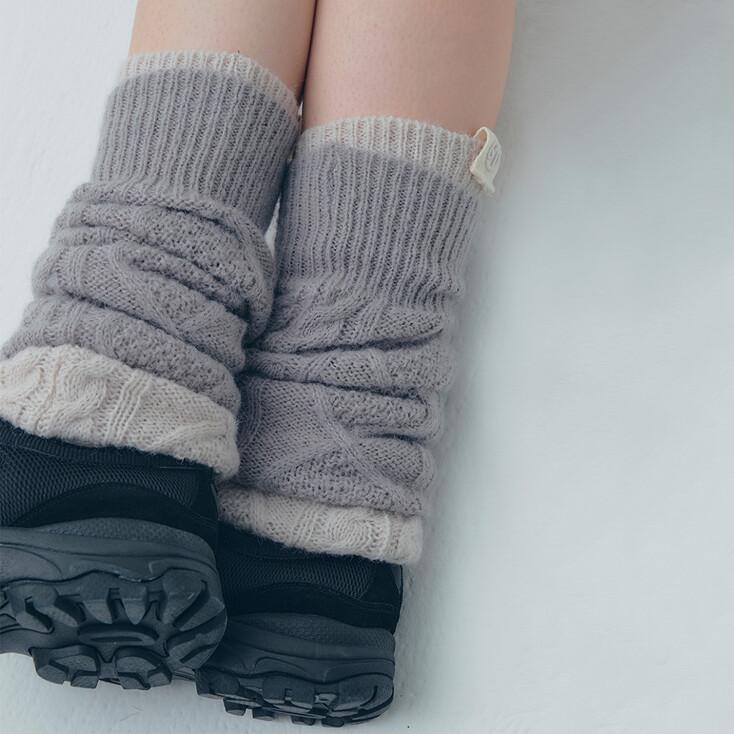 DIA KNIT WARMER [2COLORS]