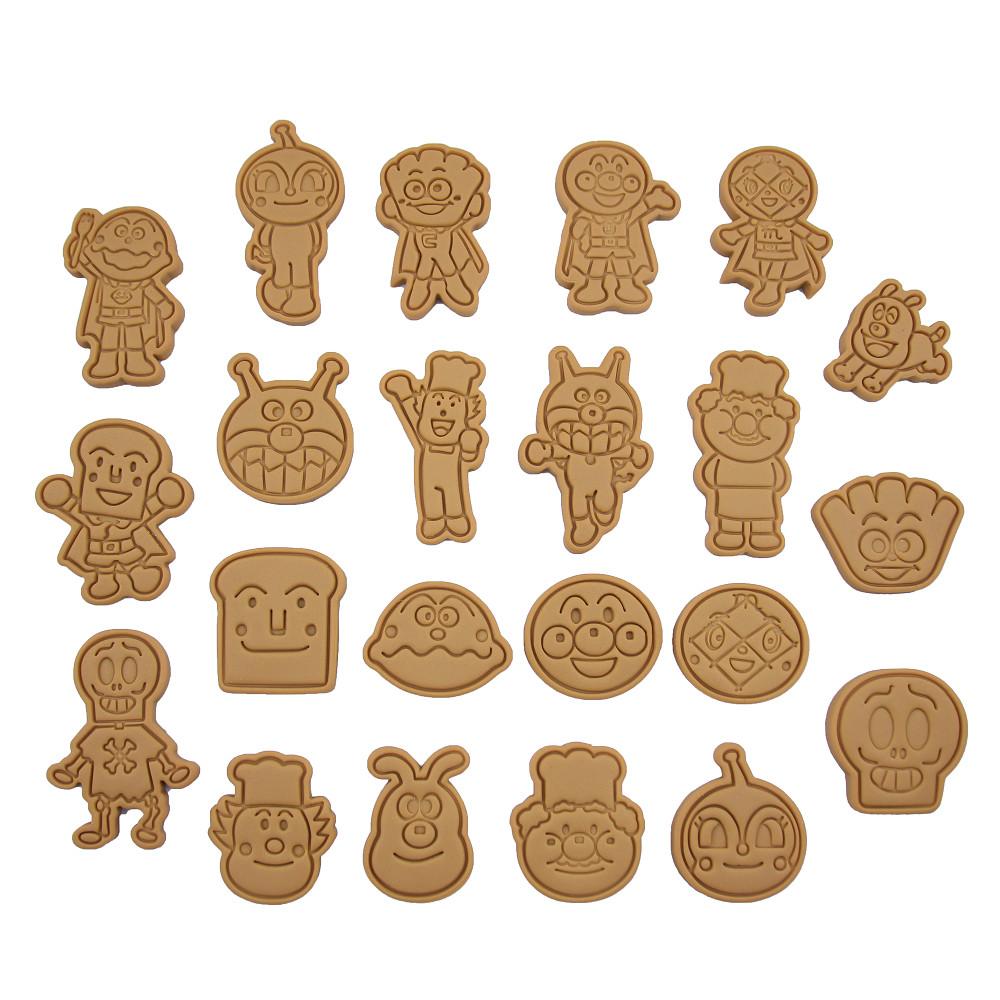 날아라 호빵맨 캐릭터 쿠키틀 22종