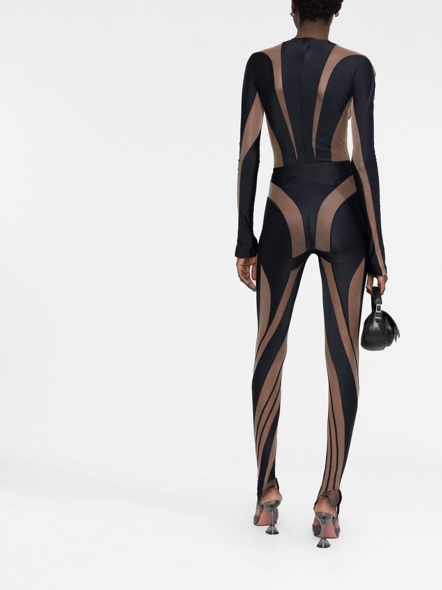 2023 [21M] 뮈글러 22W1PA0333 레깅스 팬츠 바지 여성 블랙 22W1PA0333842