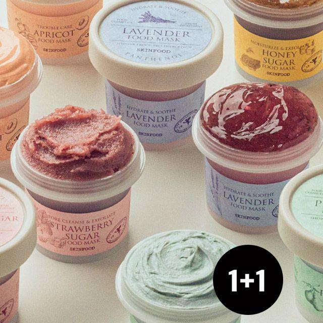 [1+1] 푸드 마스크(증정:미나리폼10ml)