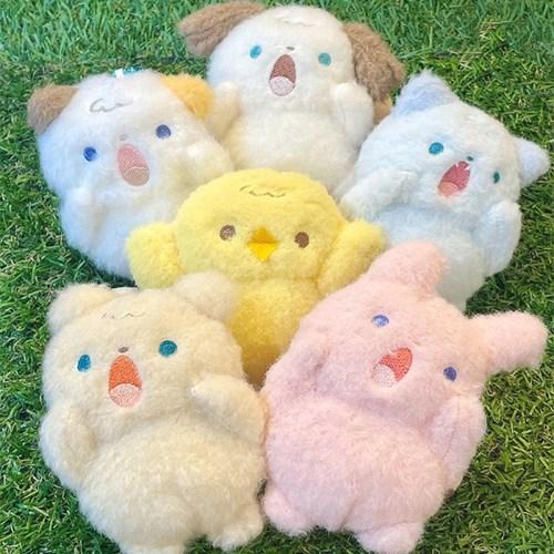 힘내! 응원인형 동물키링 6종