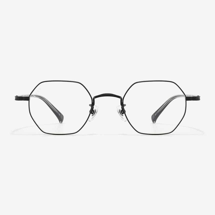 매트 블랙 티타늄  A-TYPE HAKU C1 49mm 래쉬 하쿠 안경테