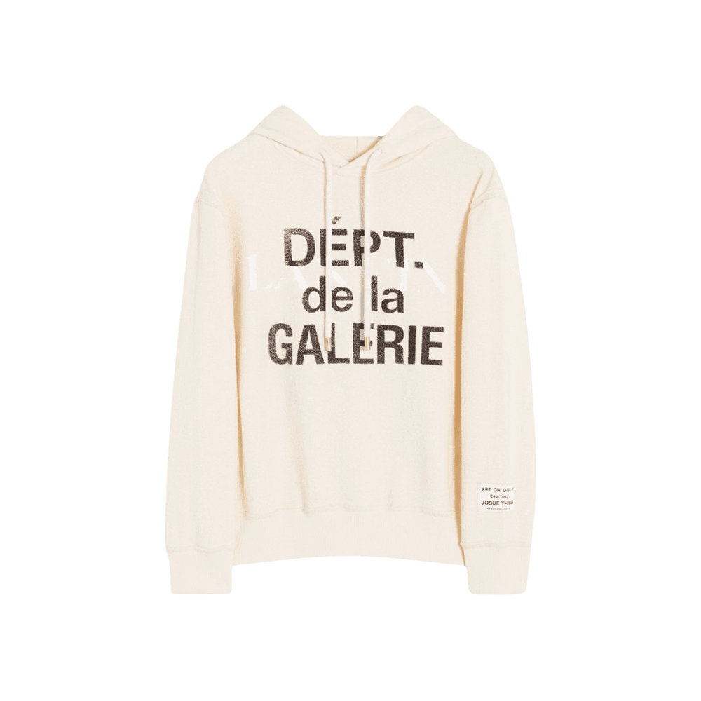 갤러리 디파트먼트 x 랑방 페이디드 이펙트 후드 아이보리