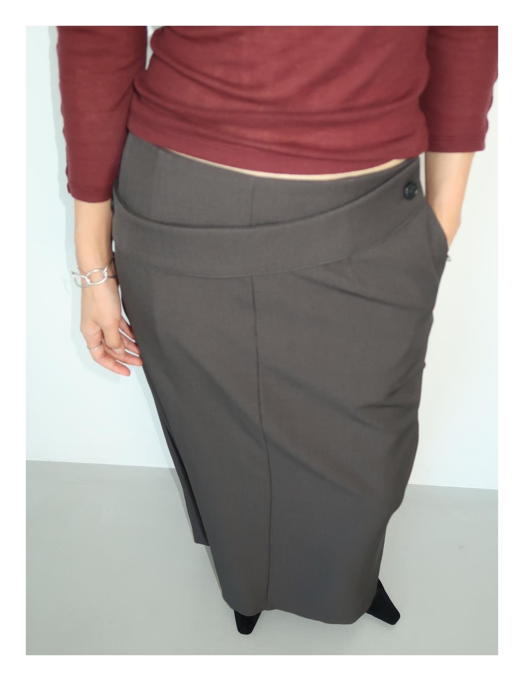 SALE SIGNATURE BELT POINT SKIRT