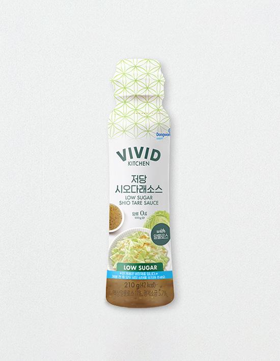 [비비드키친] 저당 시오다래소스 210g