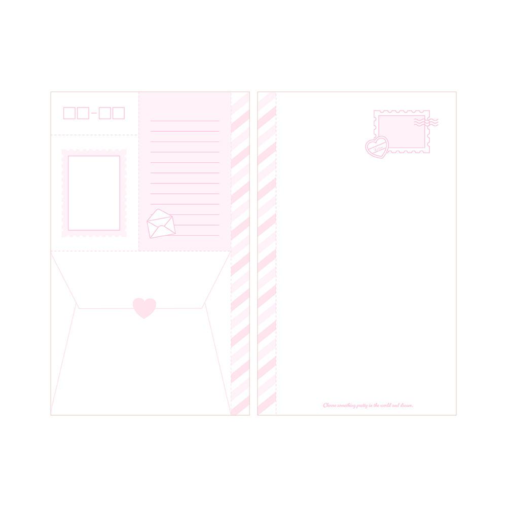 서리꽃 Letter a6다이어리속지 타공/무타공