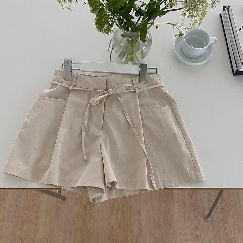 Cos ribbon pants (코스 리본 팬츠) *beige