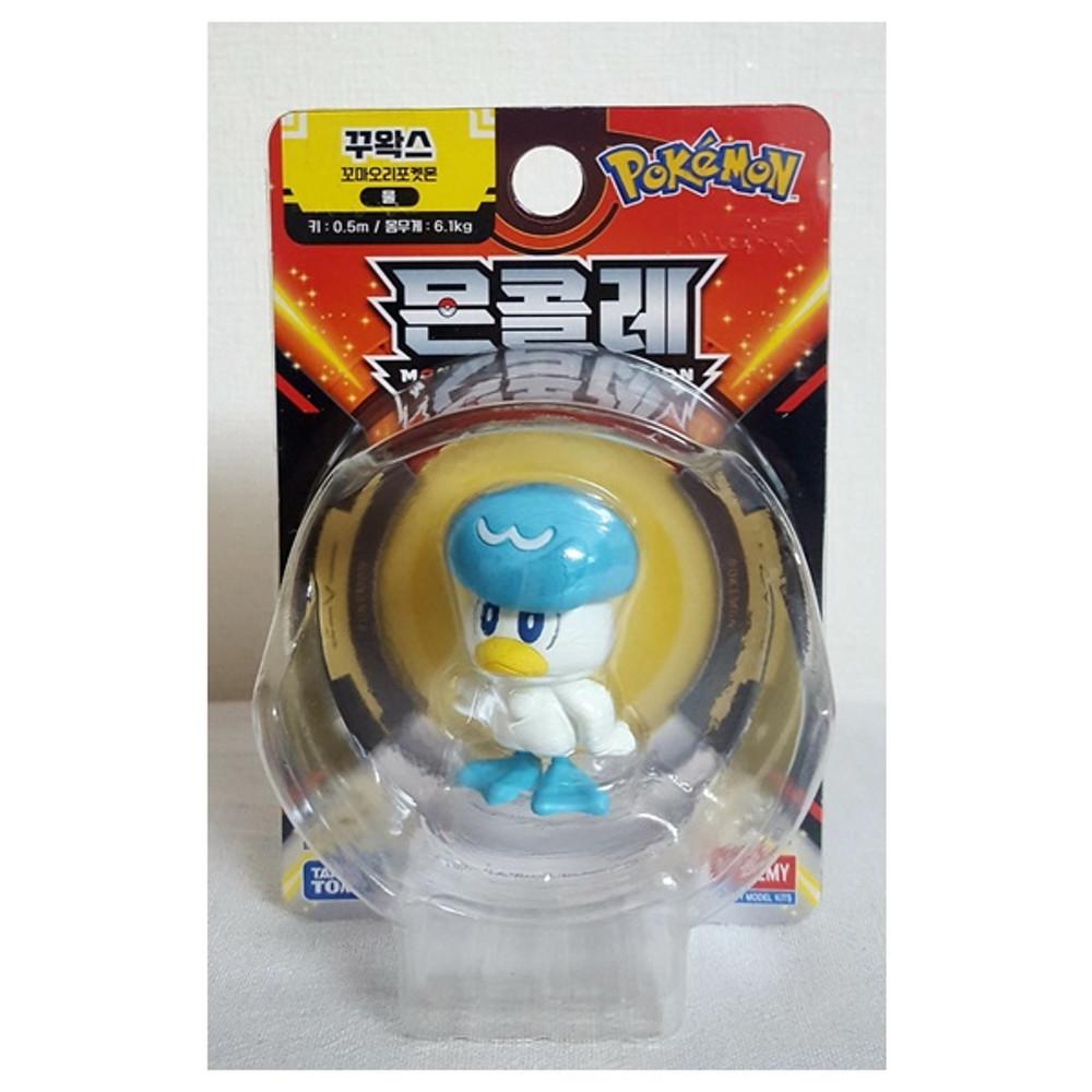 [당일발송] 포켓몬스터 꾸왁스 피규어 몬콜레 s22048 꼬마오리포켓몬 수집 게임 장난감
