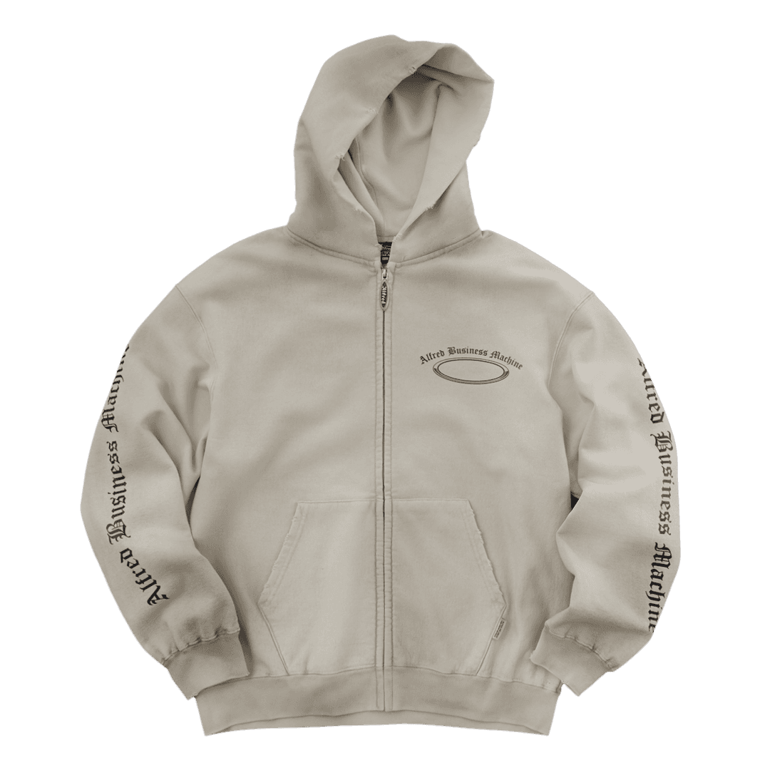 VTG ABM ZIP-UP HOODIE / L.BEIGE