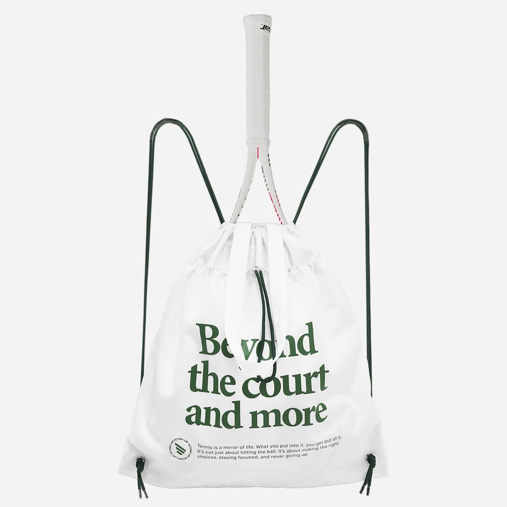 빅토리랩 에센셜 드로우 스트링백 화이트