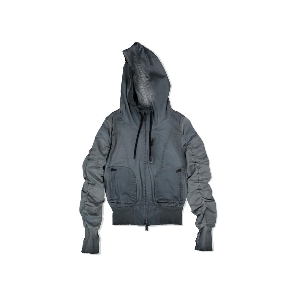 [LOADING ROOM : 로딩 룸] DUSTY BOMBER JACKET WASHED BLACK