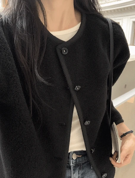 [포근한부클/가벼운보온력🌡️/이너도아우터로OK][made] 제이나 부클 가디건 자켓  (가을/간절기/신상/데일리/데일리룩/출근룩/데이트룩/부클가디건/부클자켓)