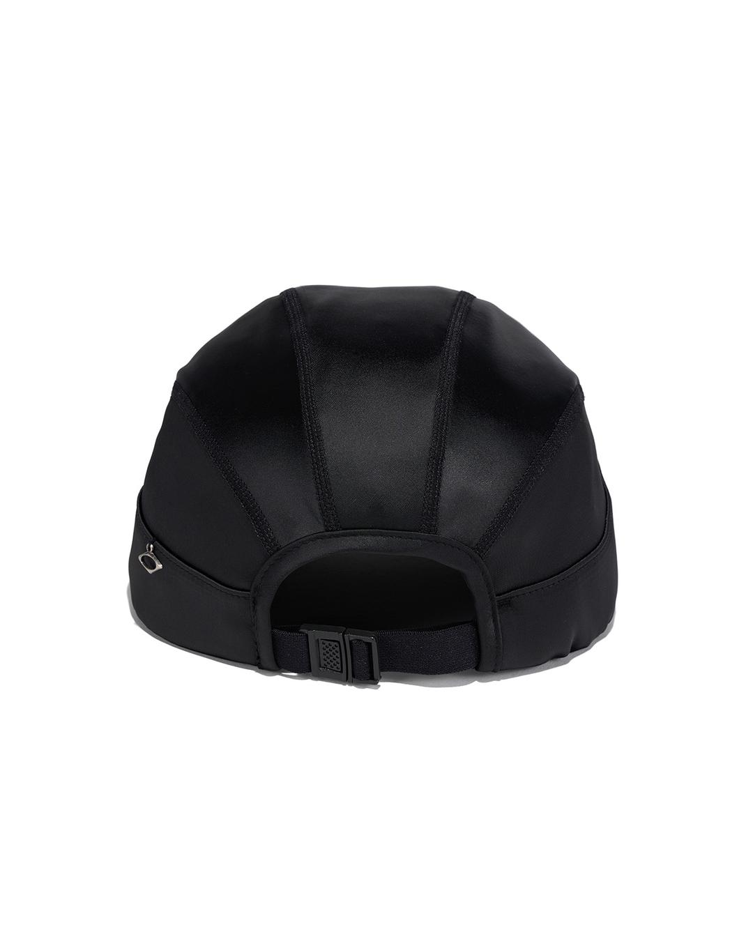 SATIN DUCKBILL CAP_BLACK