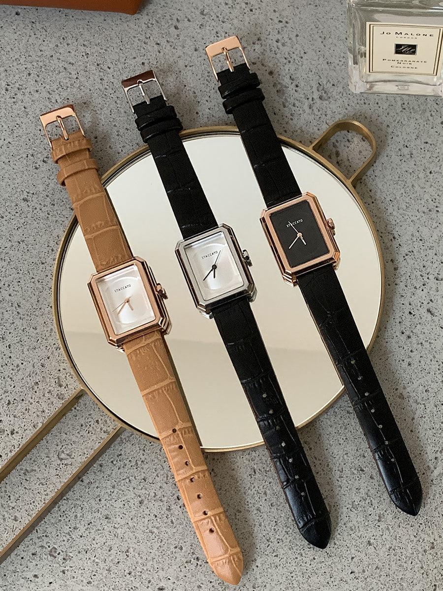 moment leather watch