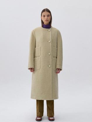 WOOLF COAT - beige