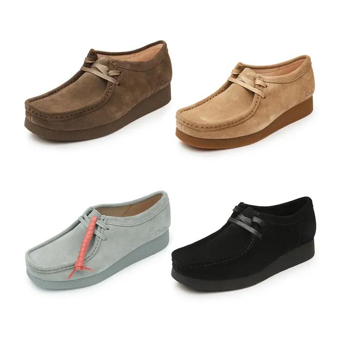 클락스 여성 왈라비 EVO 캐주얼화 4종 택1 CLAOXC3635WF