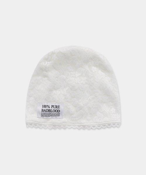 Pure 레이스 비니 - 화이트