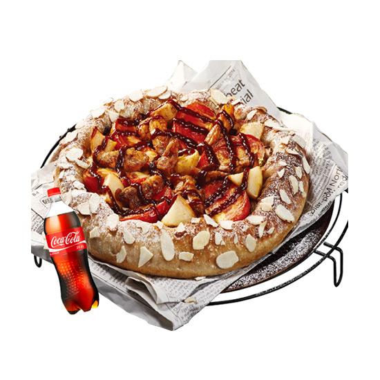 리얼 시카고 BBQ 피자 + 콜라 1.25L