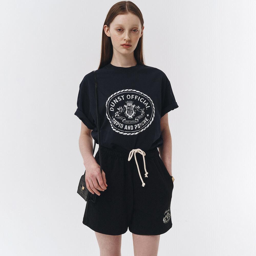 UNISEX CUPID CAMPUS T-SHIRT FRENCH NAVY_UDTS3B121N2
