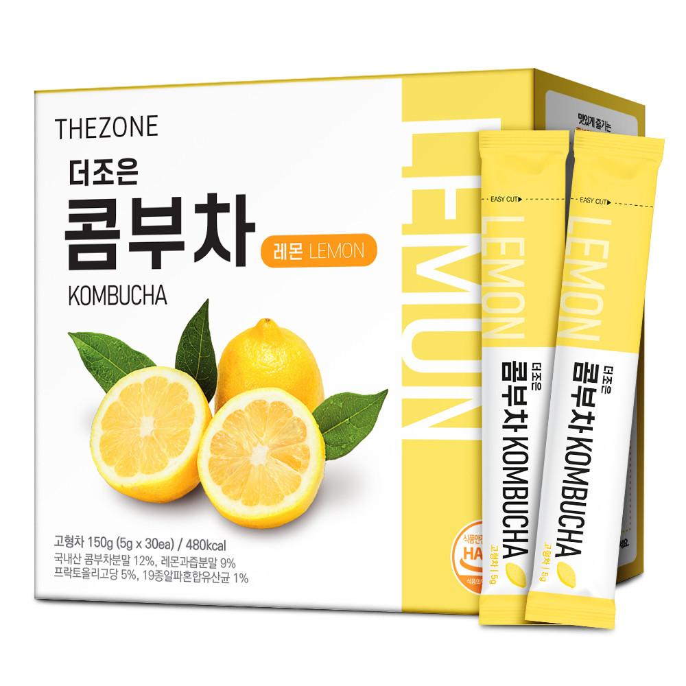 더존건강 더조은 콤부차 레몬 30포 1박스