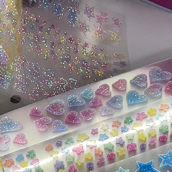 훈찌마켓 | 논에폭시 스파클링 씰스티커 6종