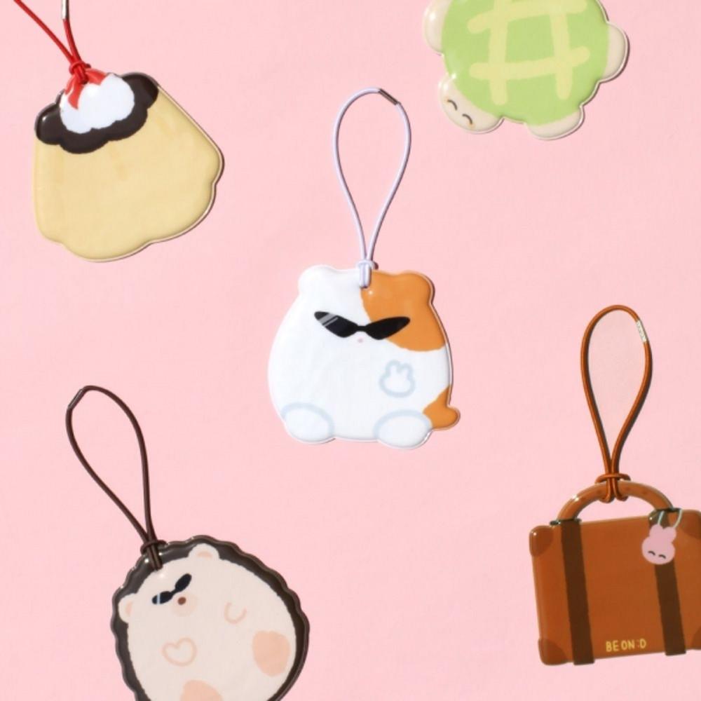 비온뒤 말랑 여행가방 캐리어 네임택