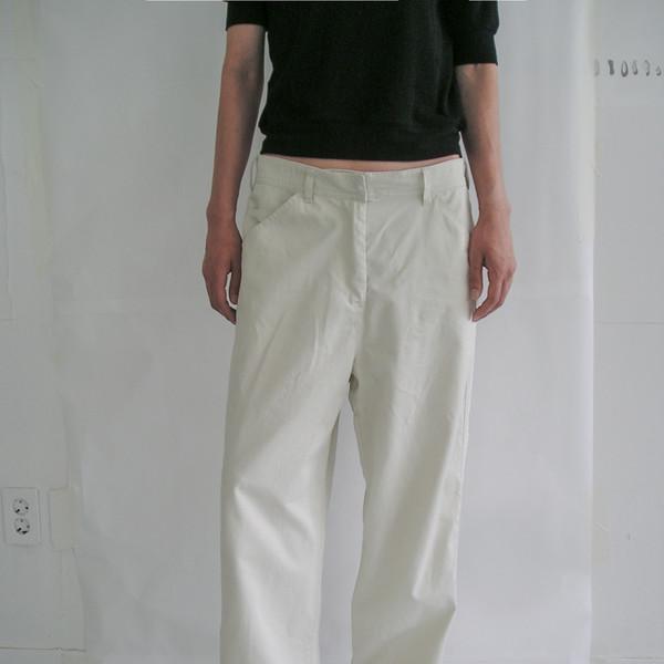 84 work pants _ white