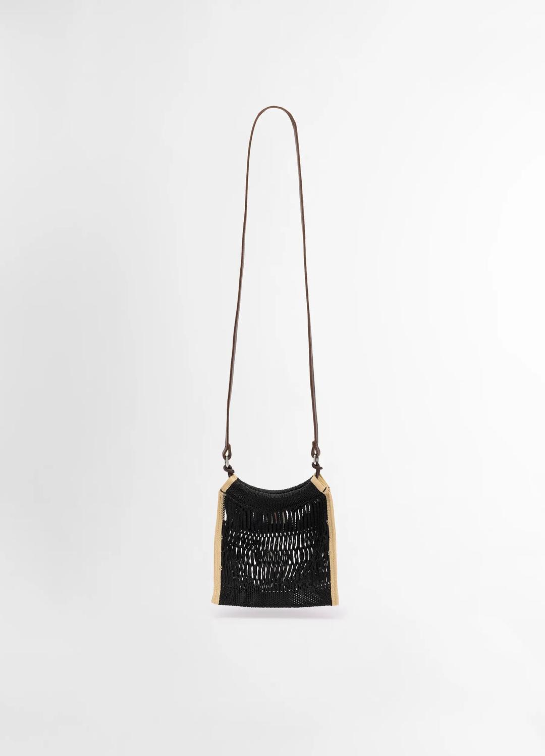 MINI CROSSBODY FILT NET BAG - OS