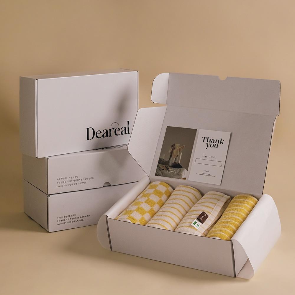 버터 수건_4P(패키지포장)