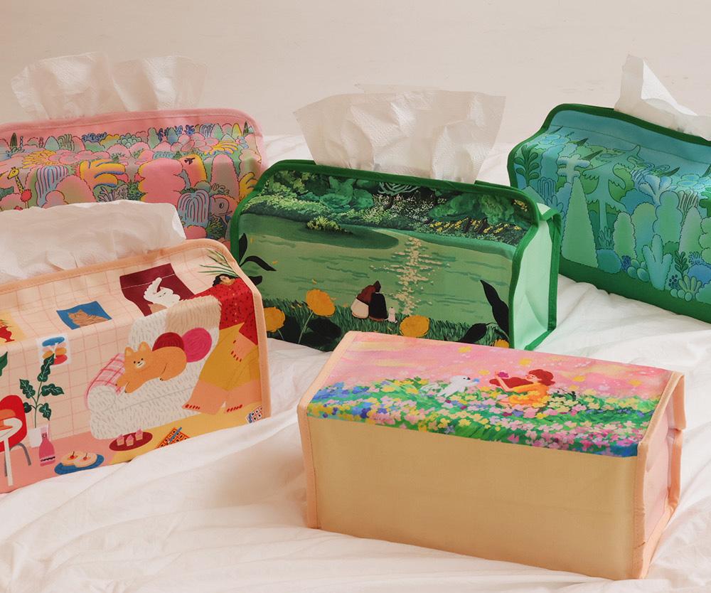 "가벼운 선물 추천" 아티쉬 티슈케이스 모음 (6종, 택1)