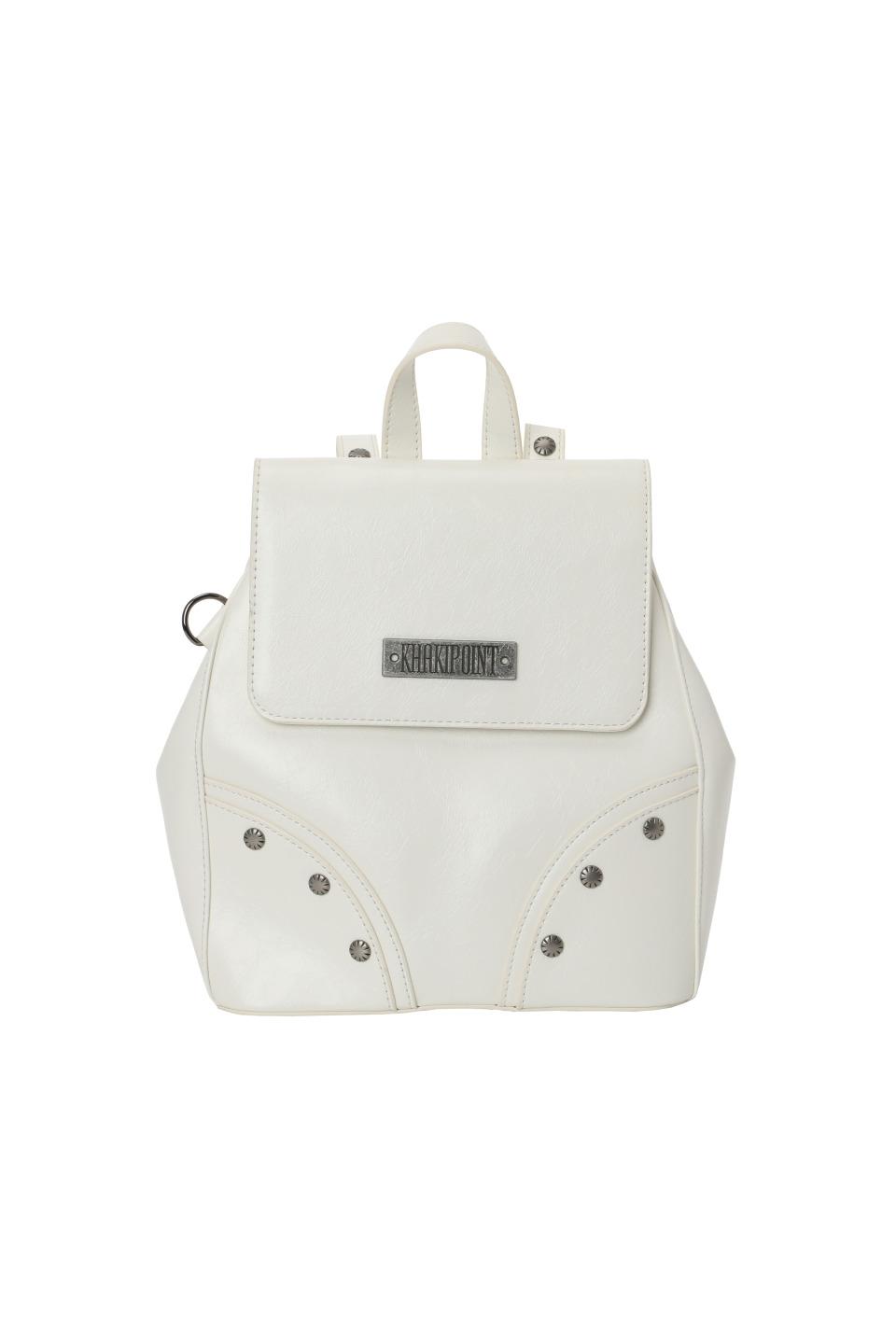 Stud Backpack (ivory)
