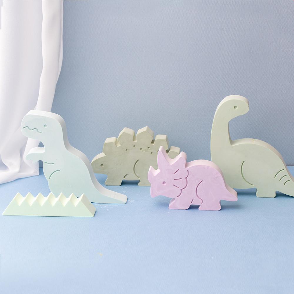 공룡 오브제 타블렛몰드 (선택1구) - 석고방향제 모기방향제 캔들