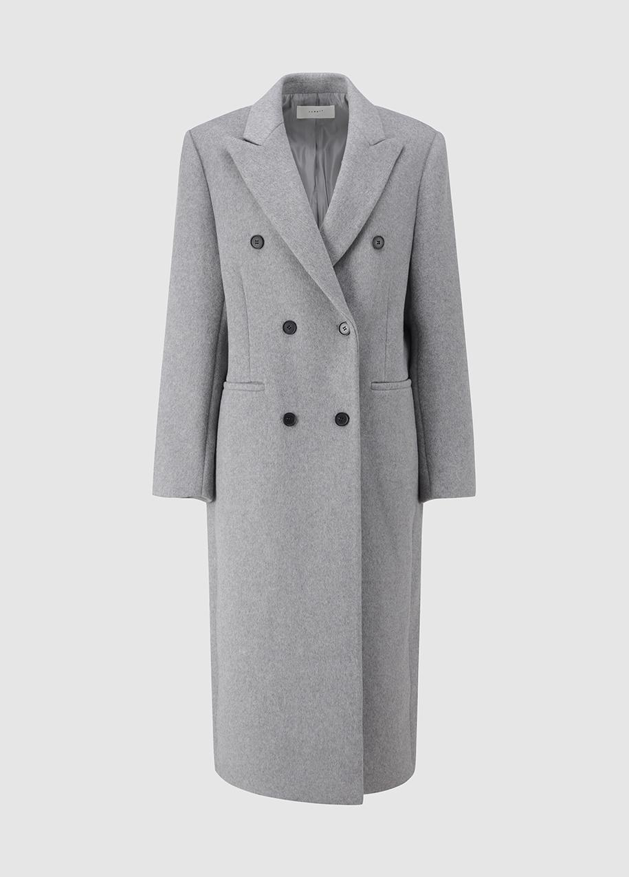 Peaked Raffel Long Coat