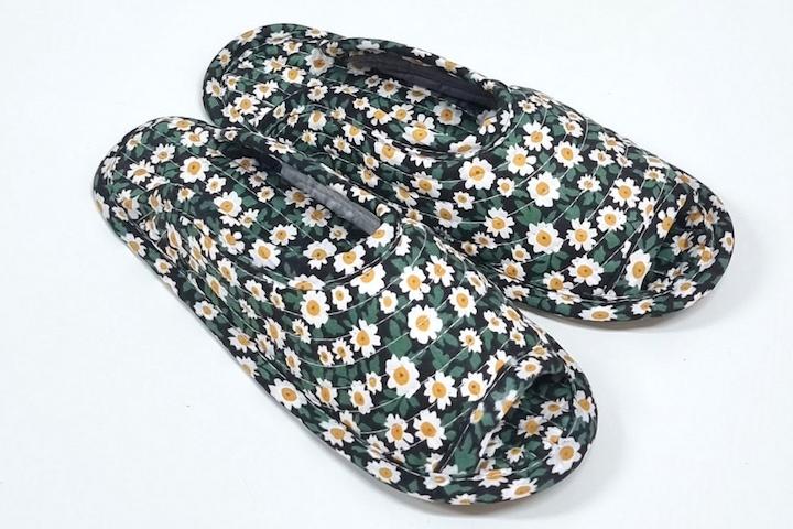 여성용 퀼트슬리퍼 한겹 워셔블 거실화 면실내화 12 소국