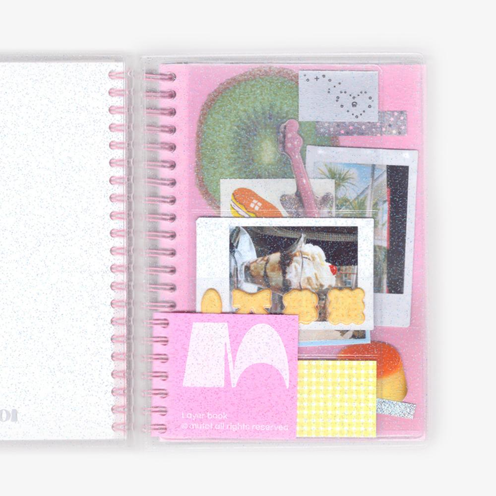 [What?] Layer Book (pink)