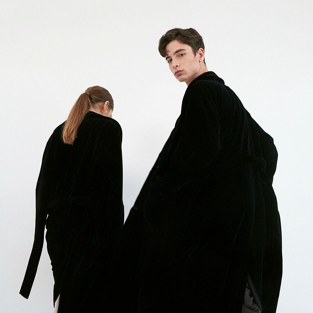 UNISEX VELVET ROBE