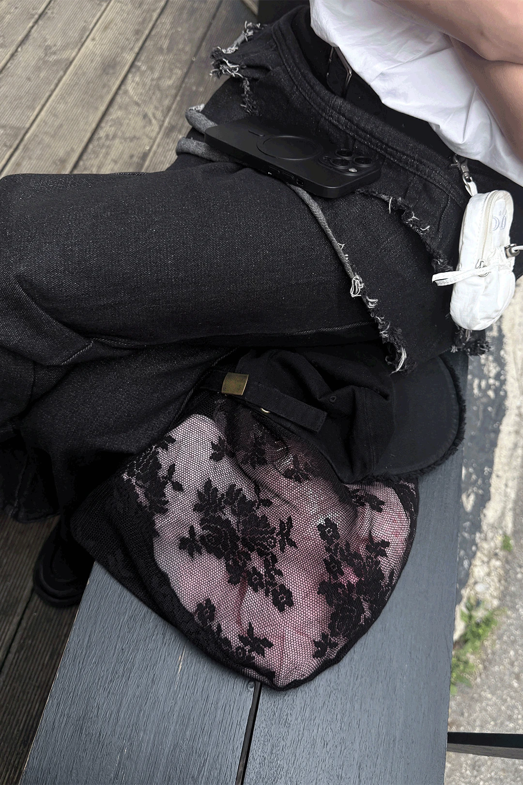 FLOWER DOOR BAG
