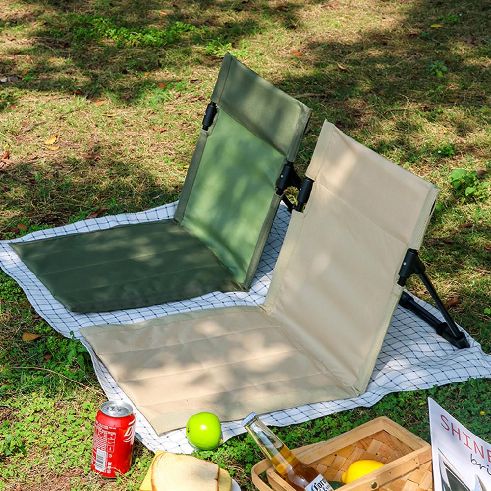 2개 2인용 초경량 그라운드 체어 폴딩 캠핑 좌식의자 접이식 릴렉스체어 피크닉 페스티벌