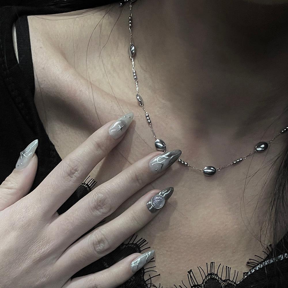 오브 목걸이 몬모릴로 써지컬스틸