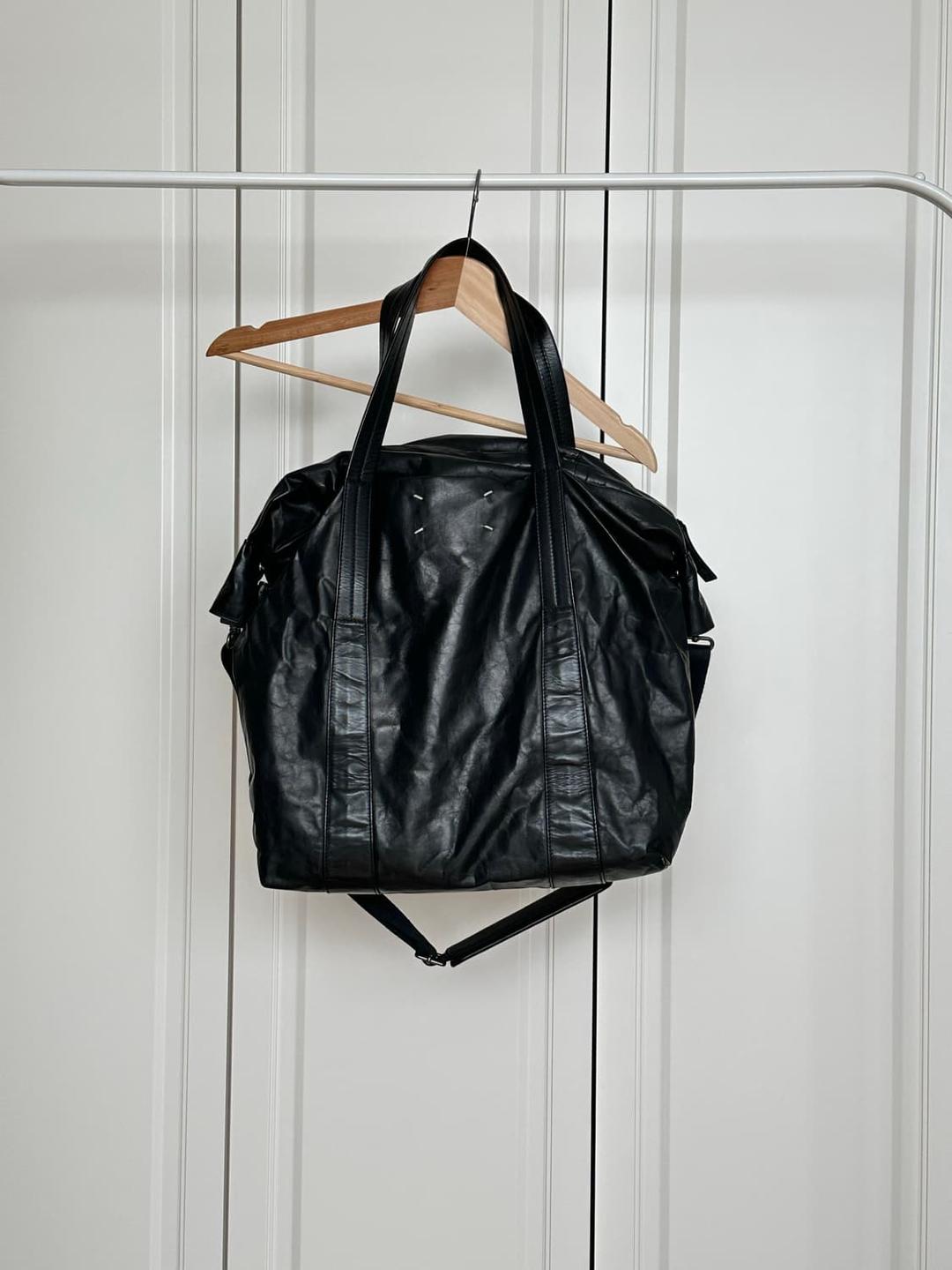 마르지엘라 2way 세일러 토트백 블랙 | 후루츠패밀리