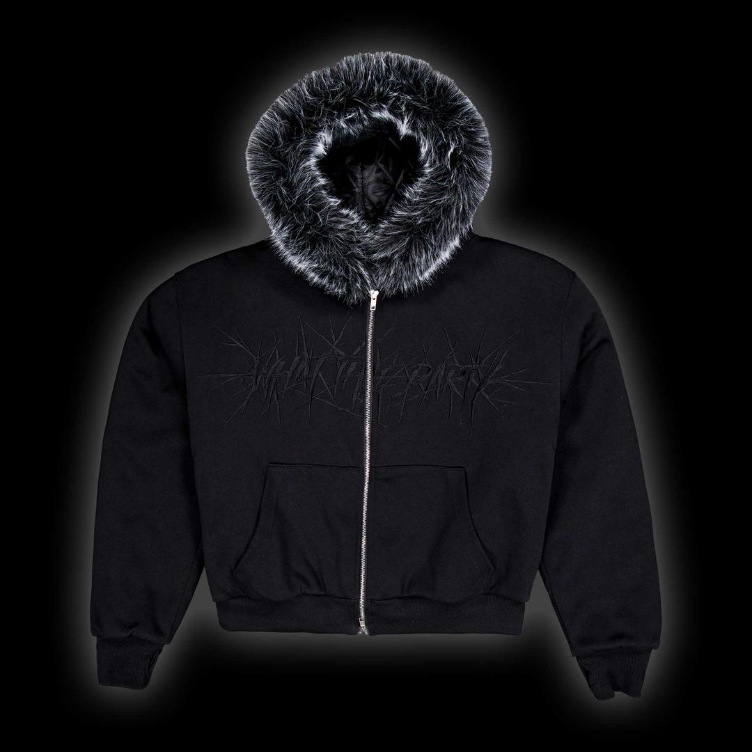 YAMA Hoodie -black(자수)