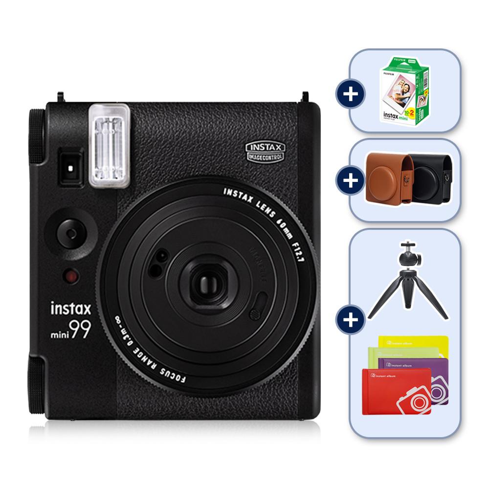 (후지정품)인스탁스 미니99+필름2팩+케이스+선물/폴라로이드 카메라/미니90후속